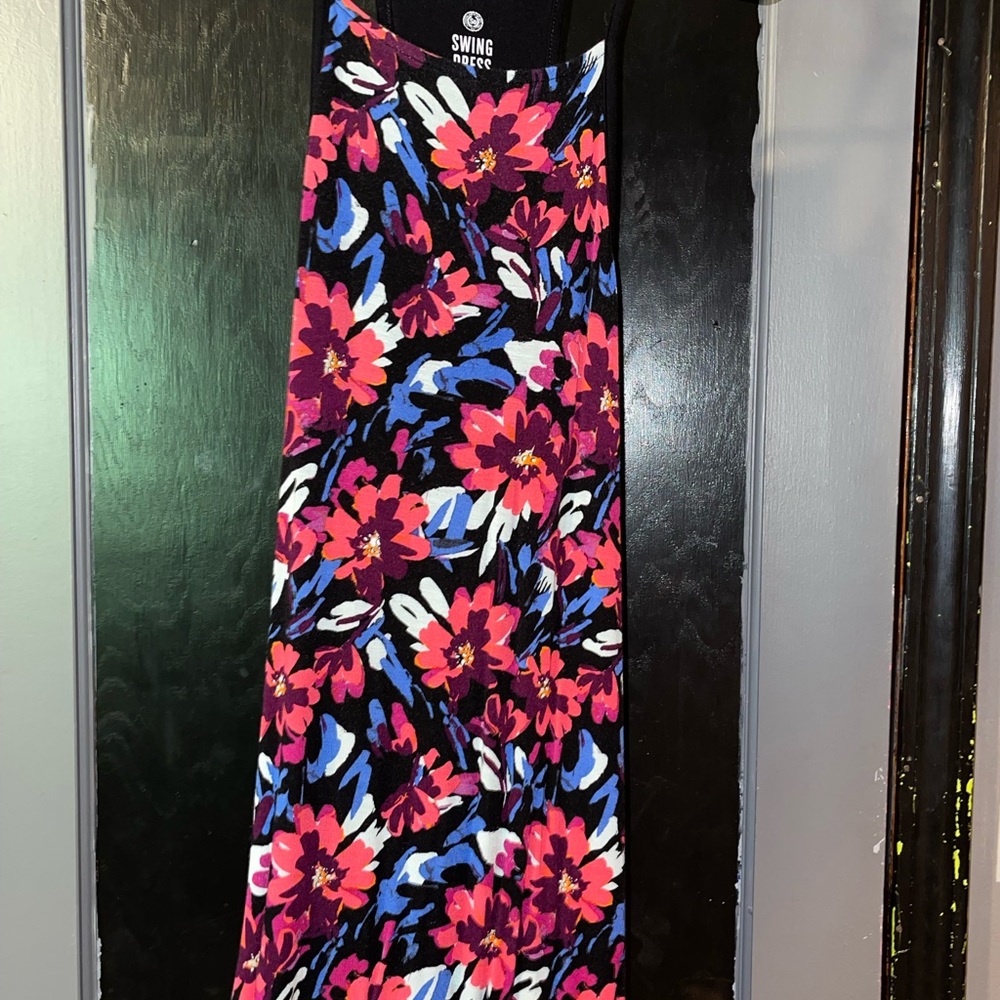 kohl’s maxi floral dress. size M